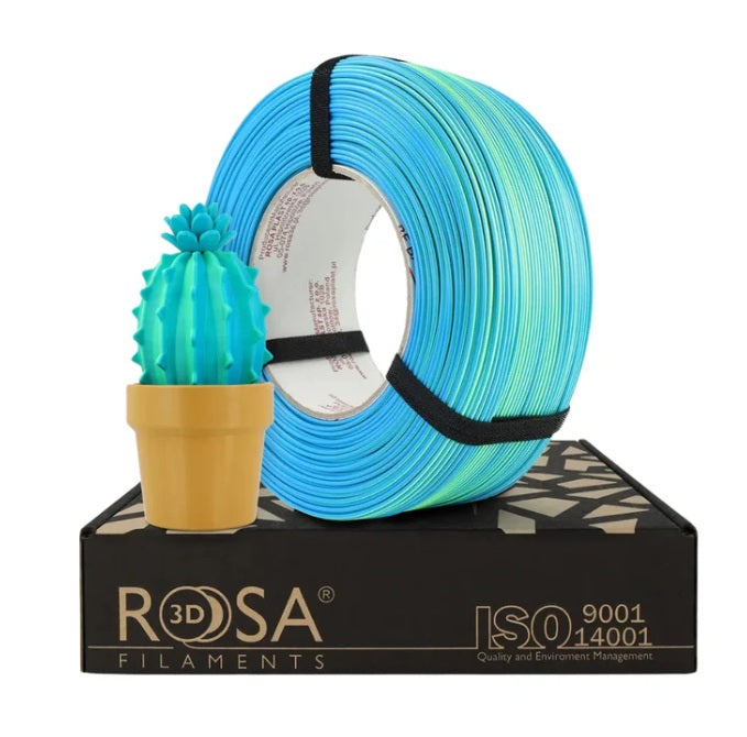 Rosa3D - PLA Magic Neon - Lagon Bleu (Blue Lagoon) - 1,75 mm - 1 kg Refill