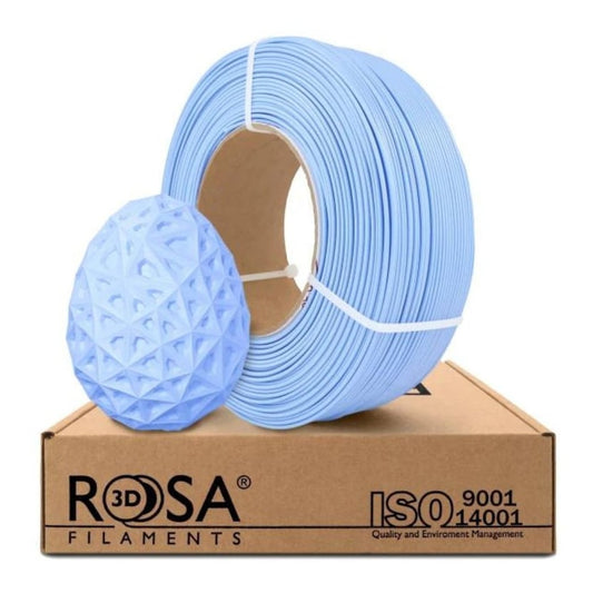 Rosa3D - PLA Pastel Macaron - Bleu (Blue) - 1,75 mm - 1 kg Refill