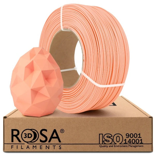 Rosa3D - PLA Pastel Macaron - Pêche (Peach) - 1,75 mm - 1 kg Refill