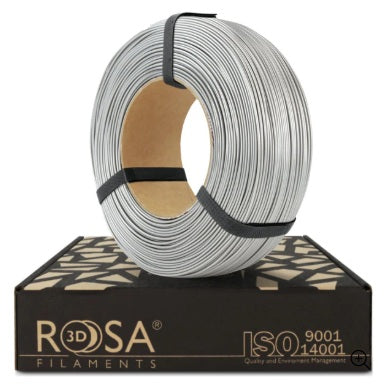 Rosa3D - PLA Starter - Gris Satiné (Satin Grey) - 1,75 mm - 1 kg Refill
