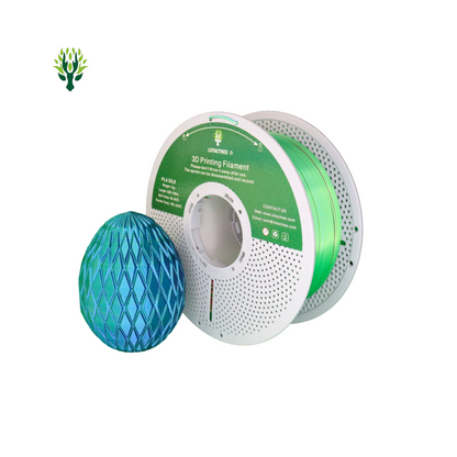 Lotactree PLA-SILK Rose Red & Green & Sky Blue 1.75mm 1Kg