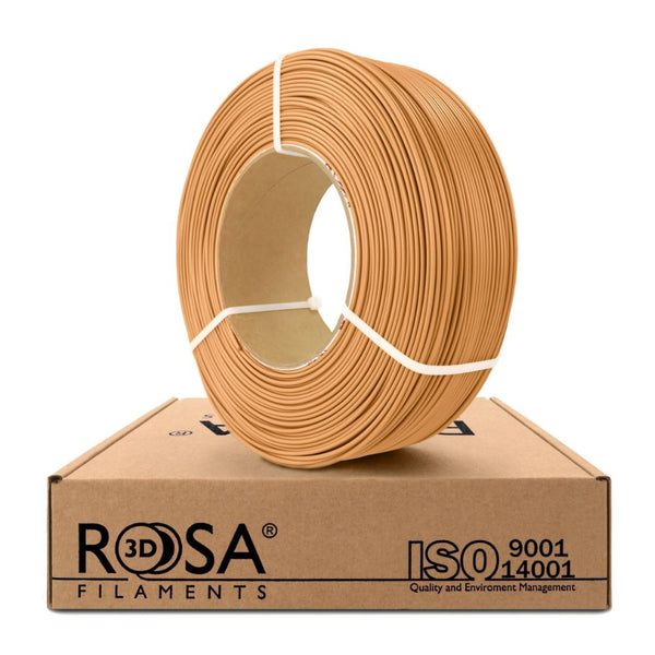 Rosa3D - PLA Starter - Marron Clair (Light Brown) - 1,75 mm - 1 kg Refill