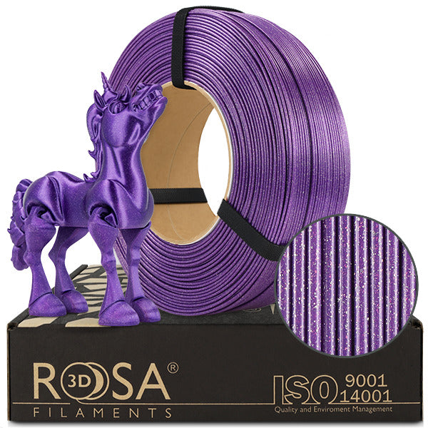 Rosa3D - PLA Galaxy - Violet - 1,75 mm - 1 kg Refill