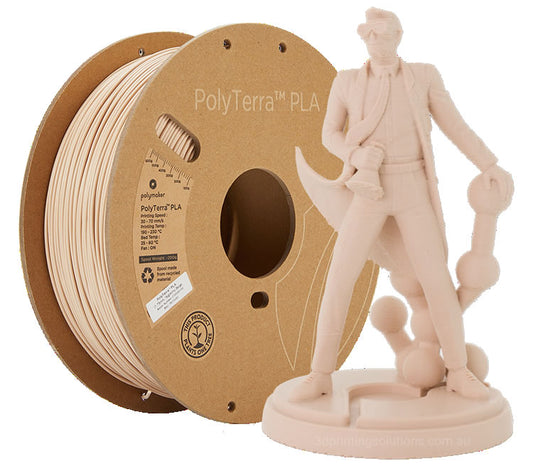 Polymaker - PolyTerra PLA - Beige Armée (Army Beige) - 1,75 mm - 1 kg