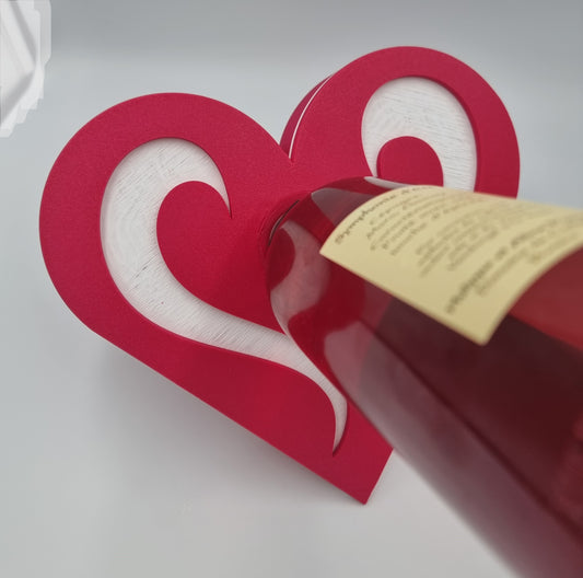 Porte Bouteille cœur