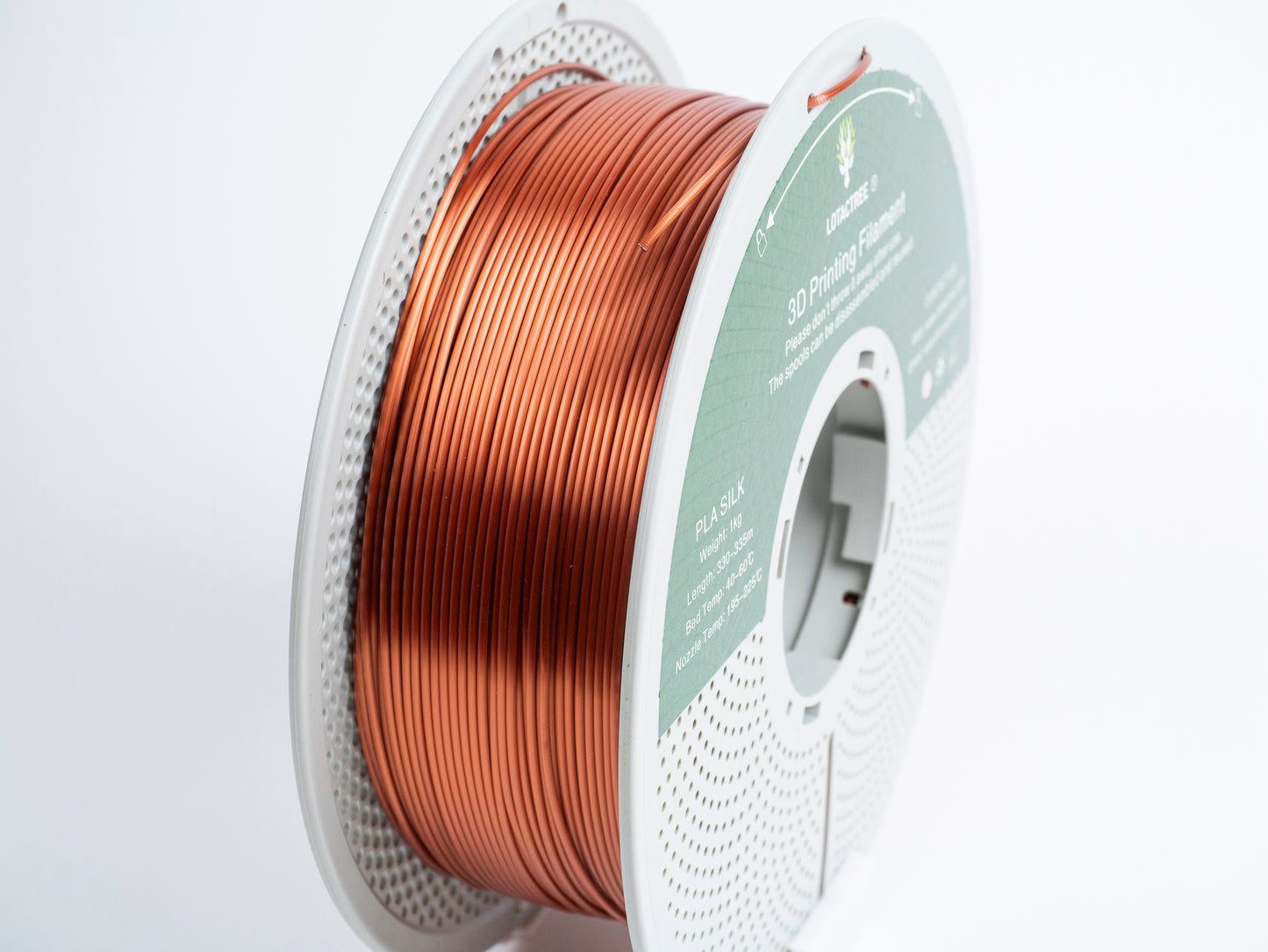 Lotactree PLA-SILK Red Cooper 1.75mm 1Kg