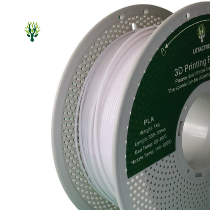 Lotactree PLA Snowy White 1.75mm 1Kg