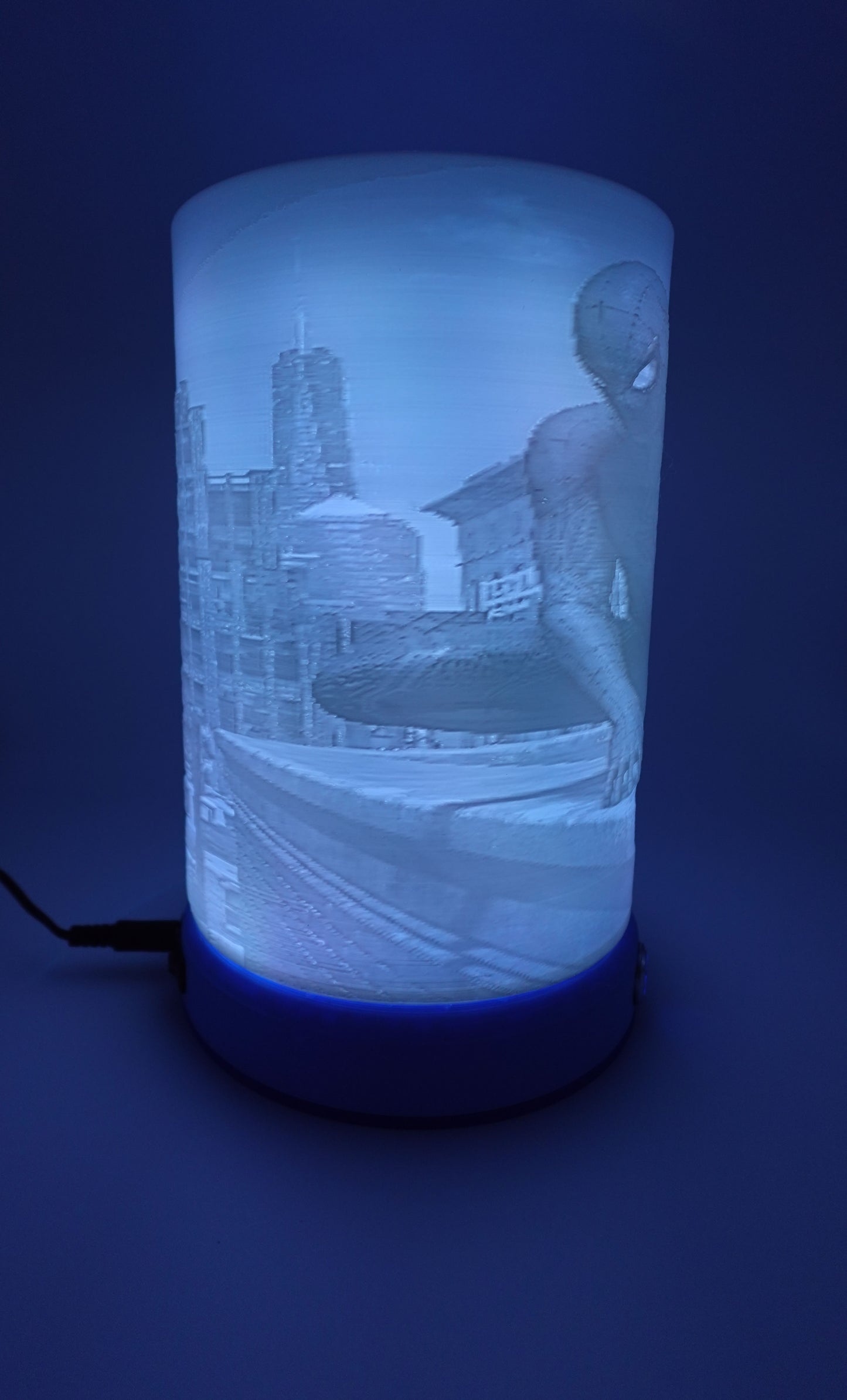 Luminaire Spider Man projection