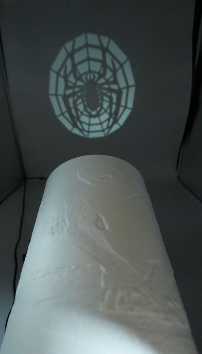 Luminaire Spider Man projection