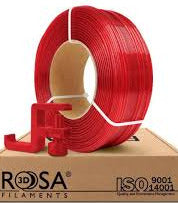 Rosa3D - PCTG - Rouge Transparent (Red Transparent) - 1,75 mm - 1 kg Refill