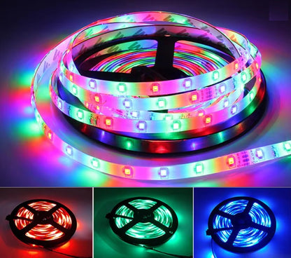 5 m Farb-LED-Streifen, 120 LEDs/m