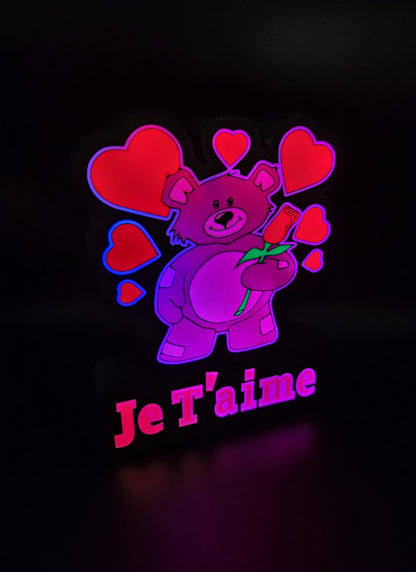 Luminaire Ours Je T'aime 💕