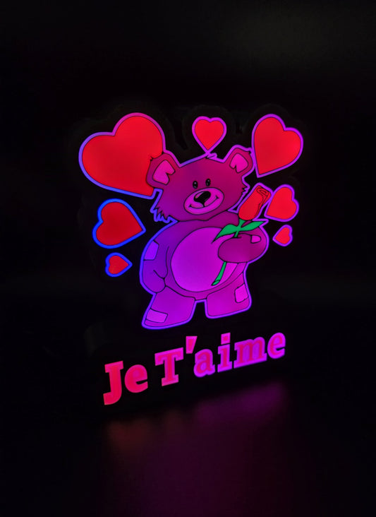 Luminaire Ours Je T'aime 💕