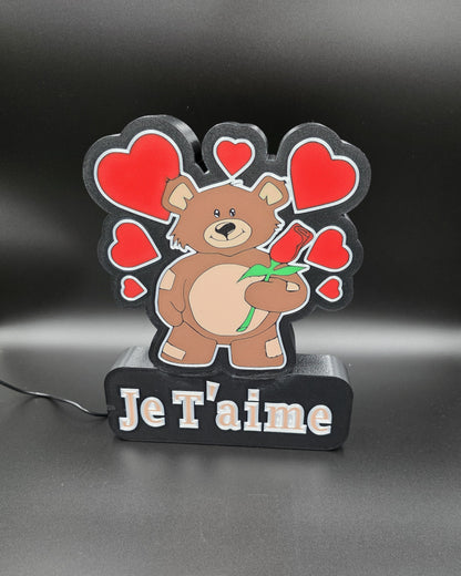 Luminaire Ours Je T'aime 💕