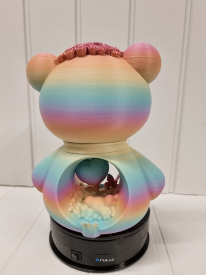 Ours papillon couleur