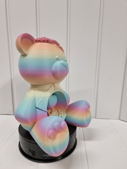 Ours papillon couleur