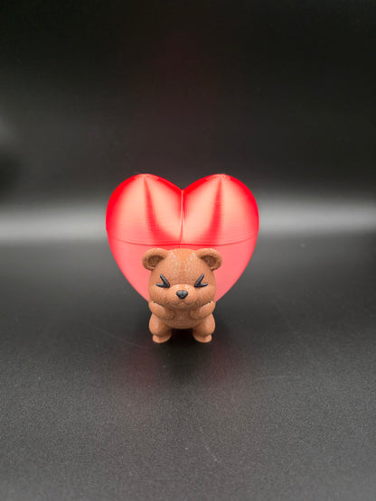 Ours coffret coeur
