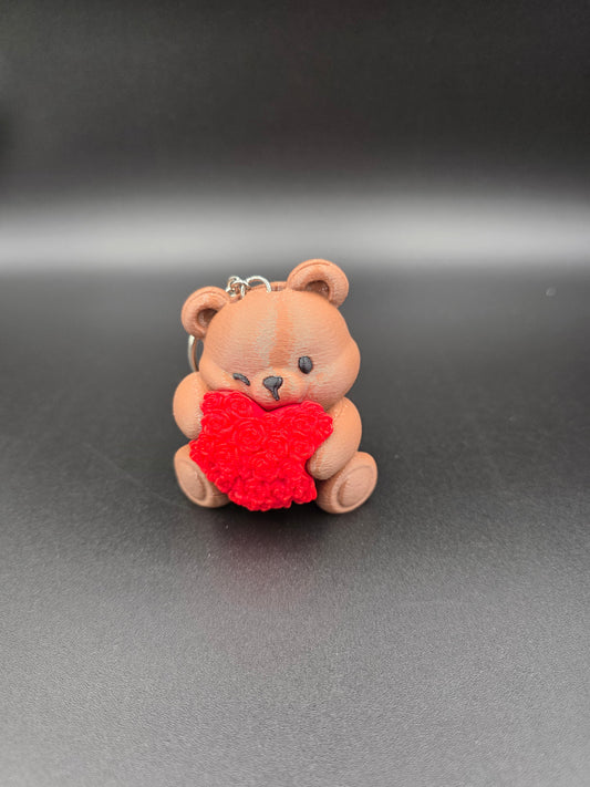 Porte-Clé Ours Coeur