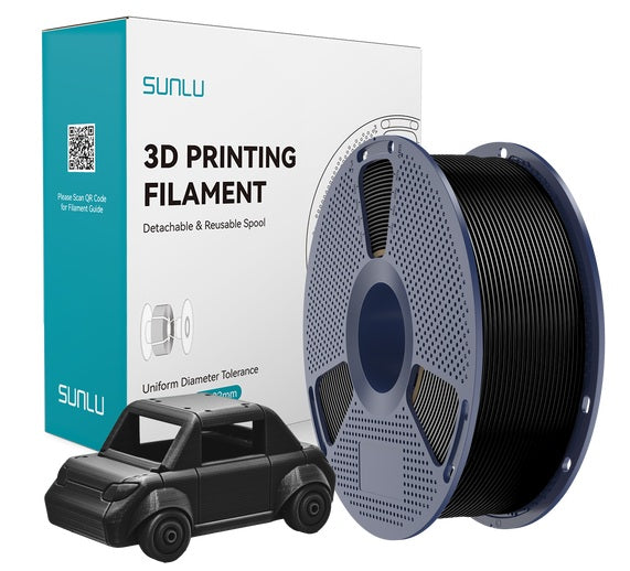 Sunlu - PETG - Noir (Black) - 1,75 mm - 1 kg