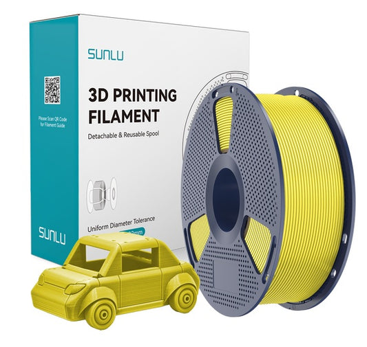 Sunlu - PETG - Jaune (Yellow) - 1,75 mm - 1 kg