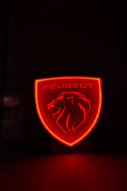Luminaire Peugeot