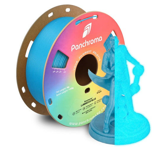 Panchroma Luminous PLA - Bleu Phosphorescent (Blue) - 1,75 mm - 1 kg
