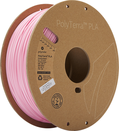 Polymaker - PolyTerra - Rose Sakura (Sakura Pink) - 1.75 mm - 1 kg