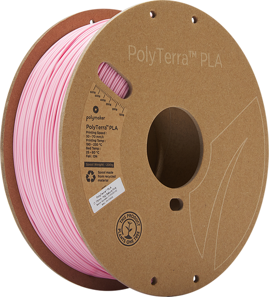 Polymaker - PolyTerra - Rose Sakura (Sakura Pink) - 1.75 mm - 1 kg
