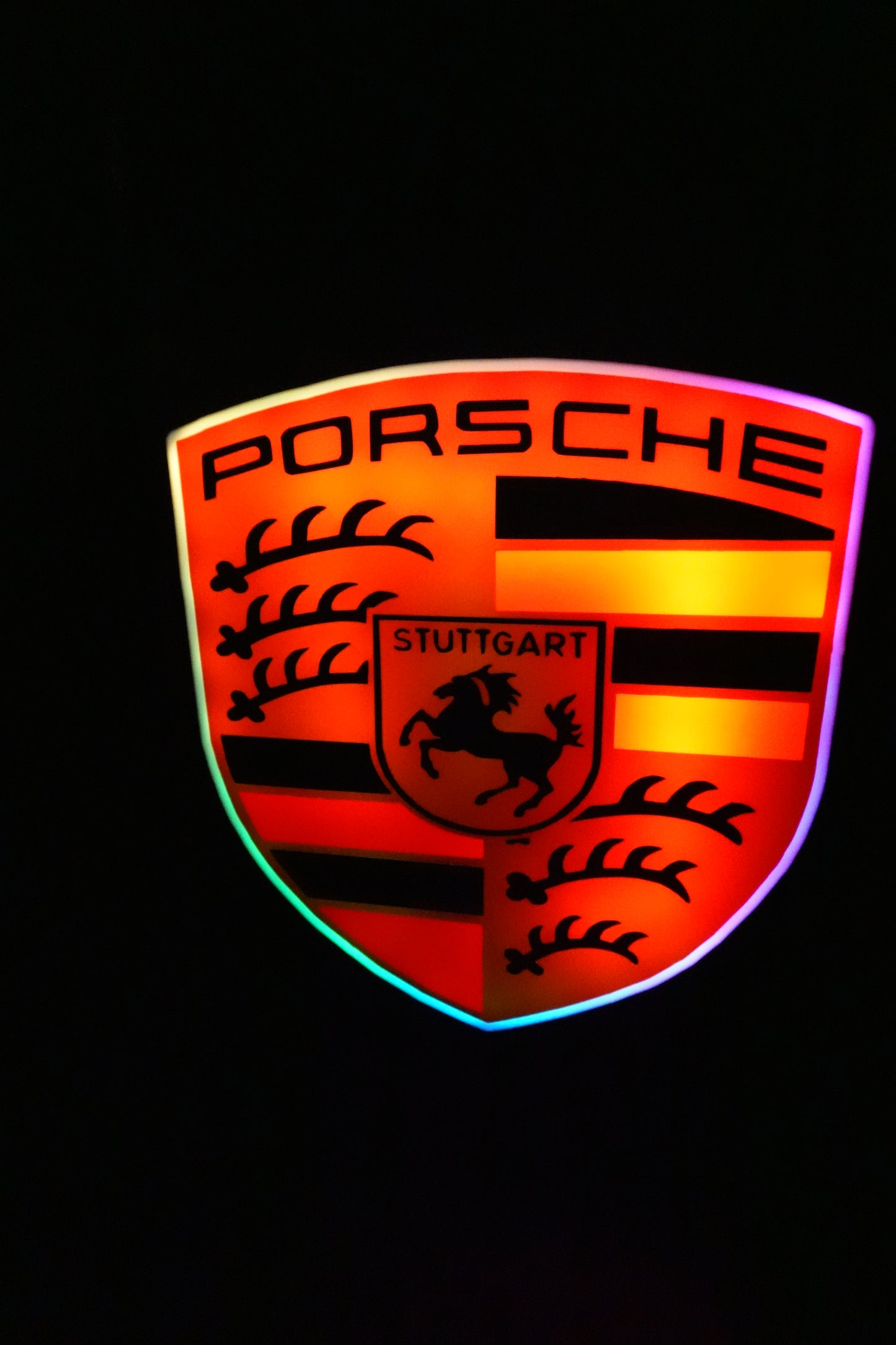 🚗✨ Lampe LED Porsche