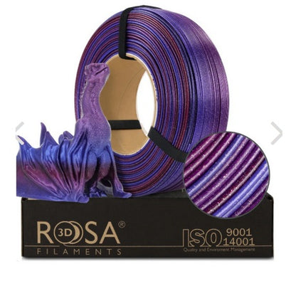 Rosa3D - PLA Galaxy - Arc-en-ciel Andromède (Rainbow Andromeda) - 1,75 mm - 1 kg Refill