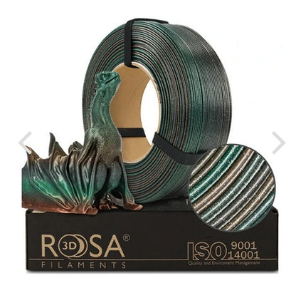 Rosa3D - PLA Galaxy - Arc-en-ciel Terra (Rainbow Terra) - 1,75 mm - 1 kg Refill