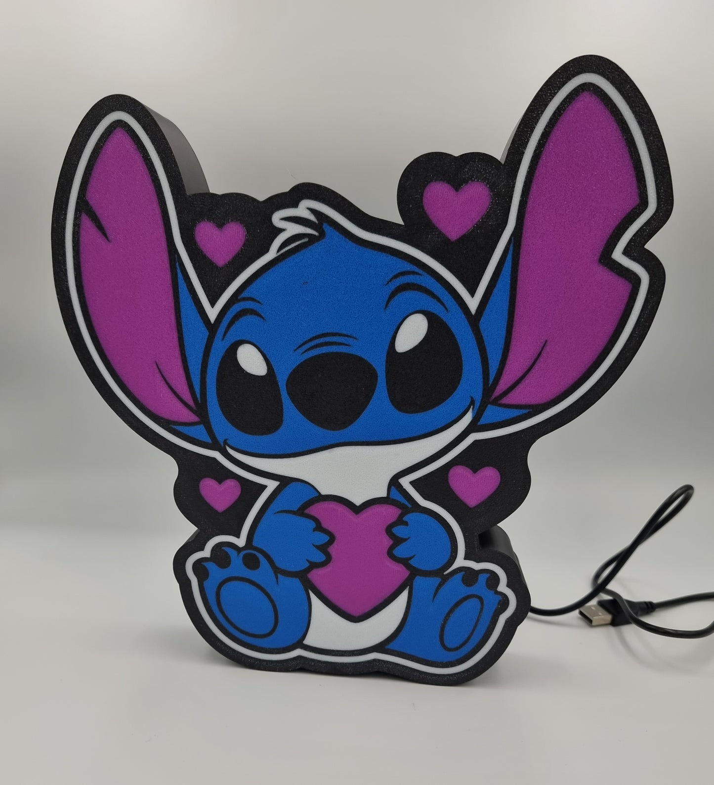 Luminaire Stitch Coeur