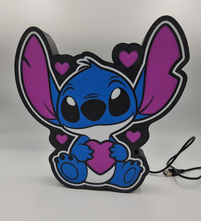 Luminaire Stitch Coeur