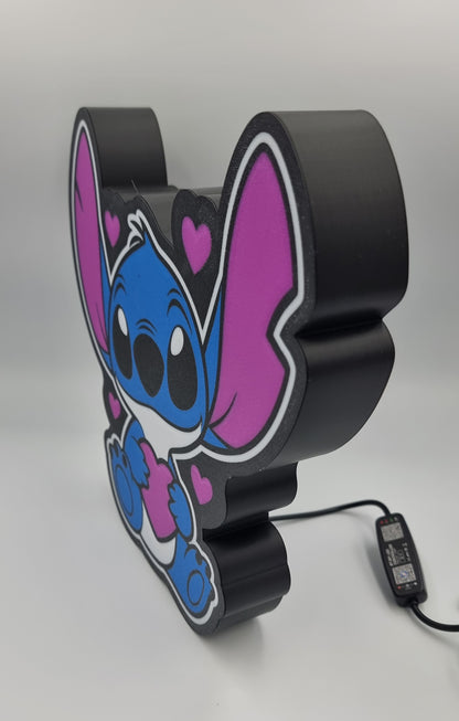 Luminaire Stitch Coeur