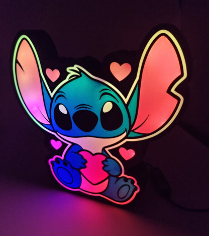 Luminaire Stitch Coeur