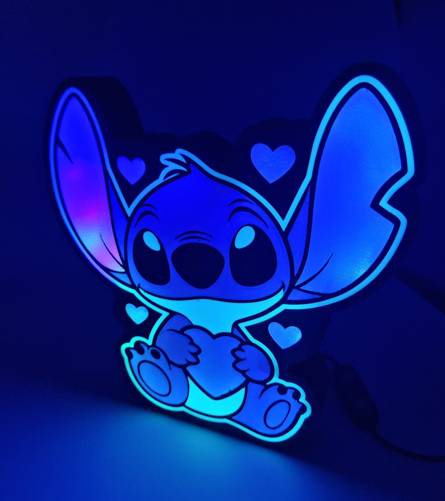 Luminaire Stitch Coeur