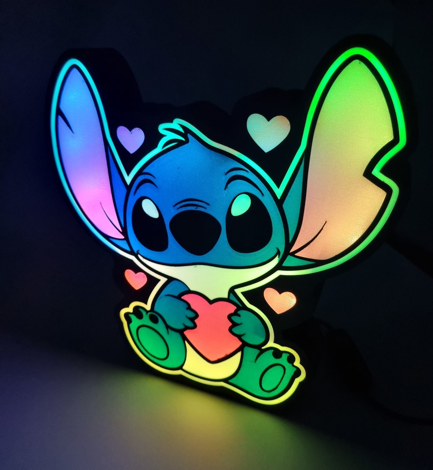 Luminaire Stitch Coeur