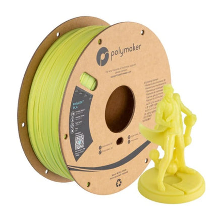Polymaker - PolyLite PLA Temperature Color Changing - Vert Lime (Green/Lime) - 1,75 mm - 1 kg