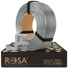Rosa3D - PCTG - Argent Brillant (Brillant Silver) - 1,75 mm - 1 kg Refill